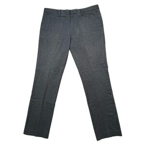 Bonobos Mens 38x34 Slim Fit Monday-Style Gray Dress Work Pants 100% Cotton